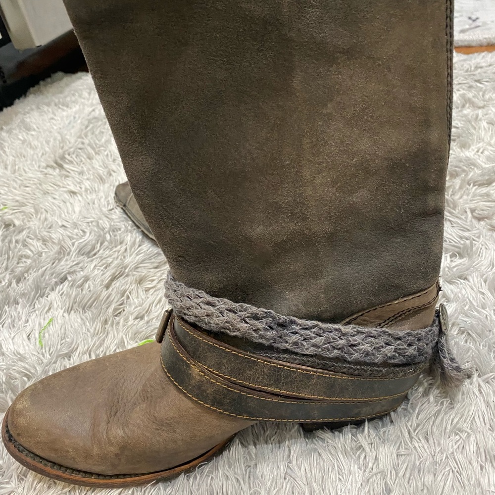 Distressed corral boots - Picture 7 of 7